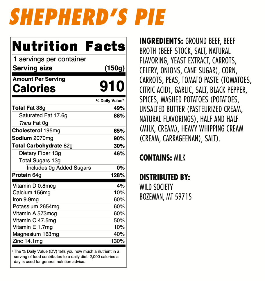 Shepherd’s Pie